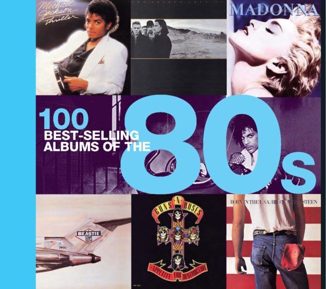 100 Best-Selling Albums of the 80s - Amber Books