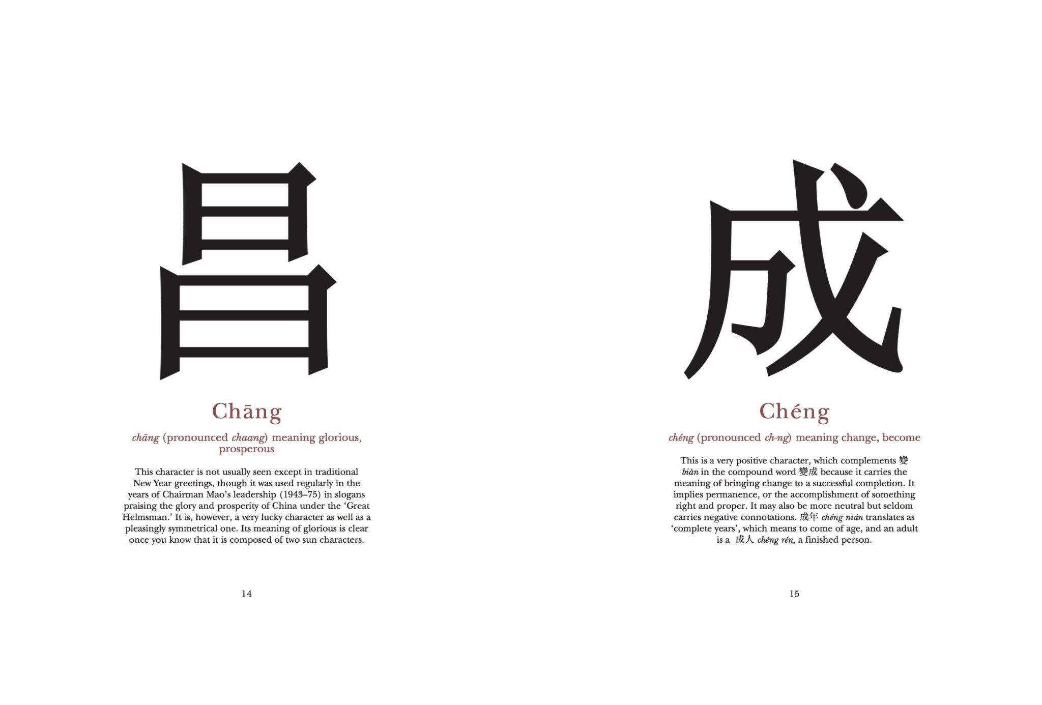 Chinese Characters [Chinese Bound] by J Trapp - Amber Books