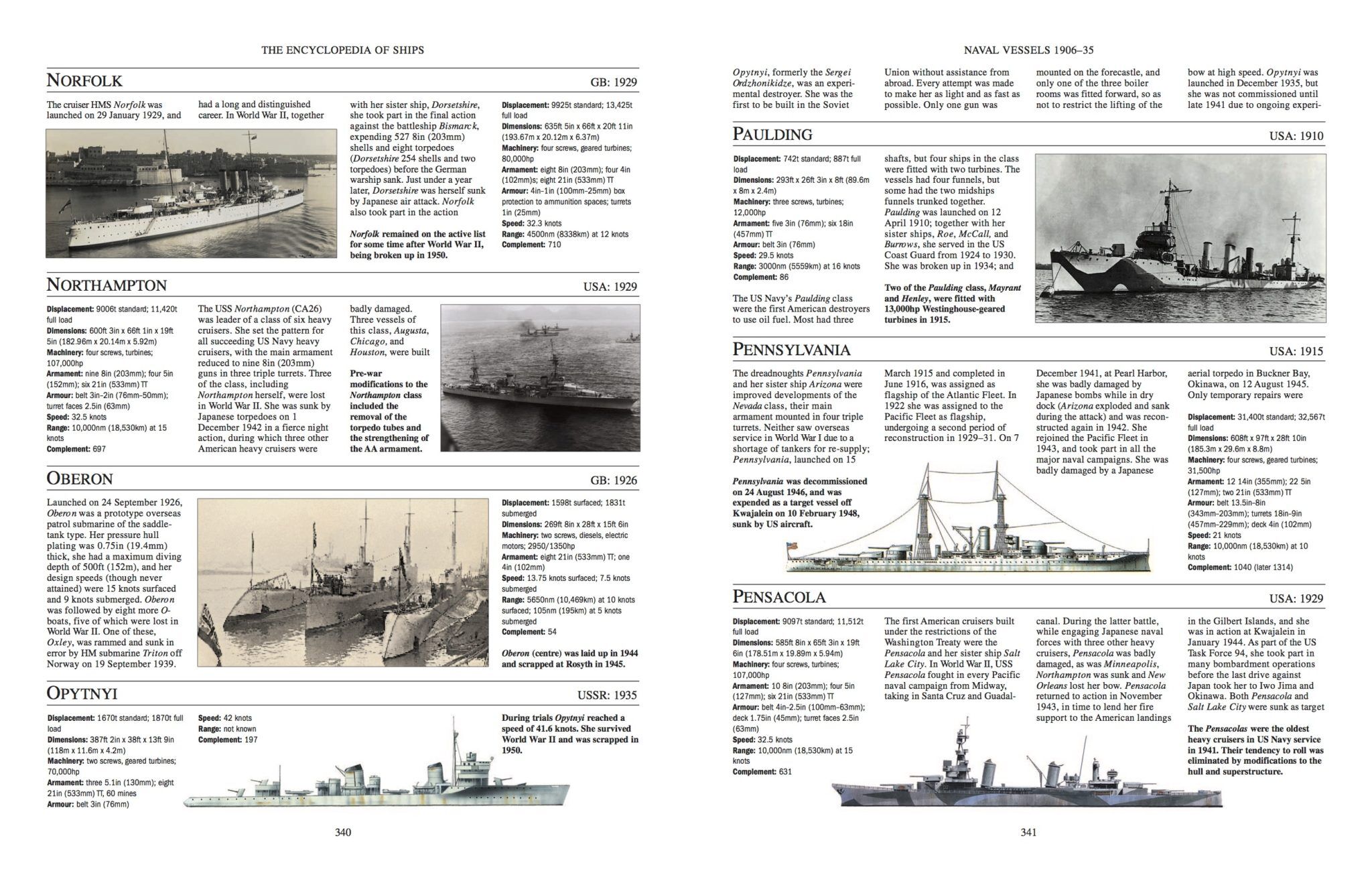 The Encyclopedia of Ships [544pp] - Amber Books