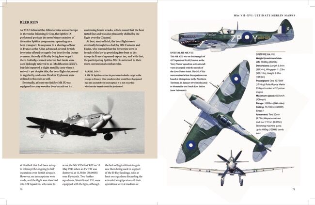 Spitfire: Technical Guide [128pp] by Ed Ward - Amber Books