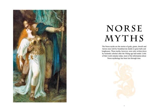 Norse Gods & Myths Illustrated [Chinese Bound] by Ben Hubbard